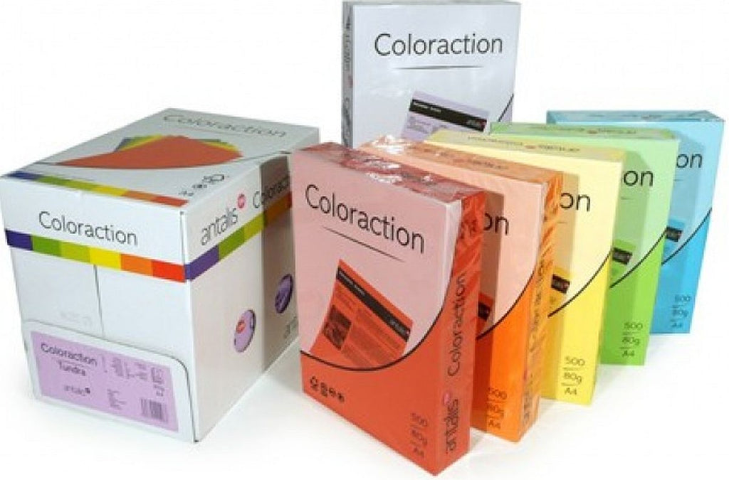 Our Coloraction range of paper and card