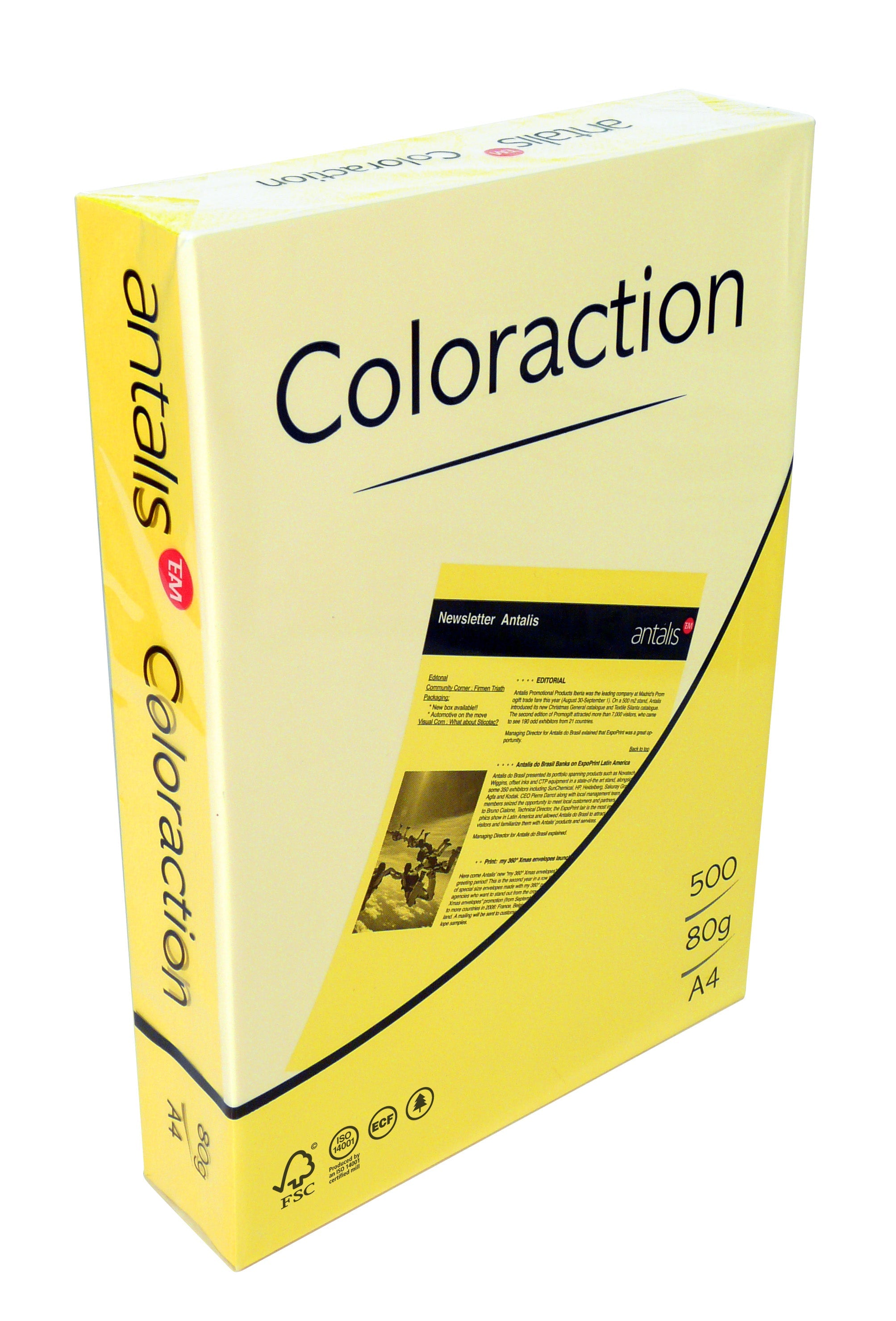 160gsm A4 Coloraction tinted printer copier paper Packs of 250 sheets ...