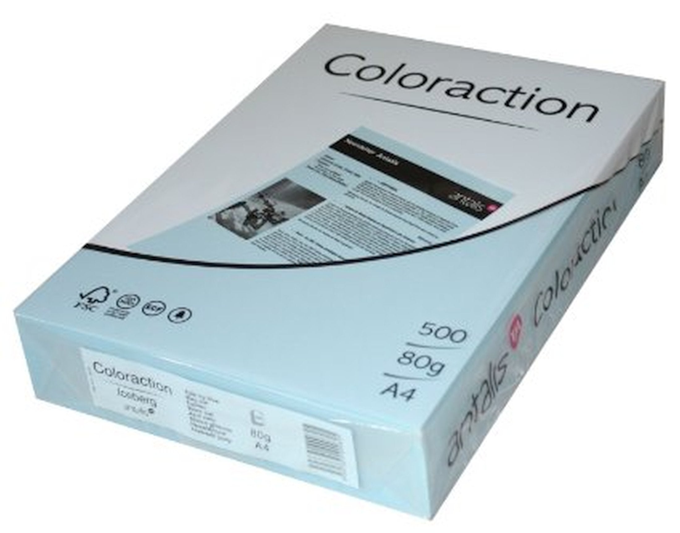 A5 Coloured Paper 80gsm - Packs of 500 sheets - Mid and Pastel Colours ...