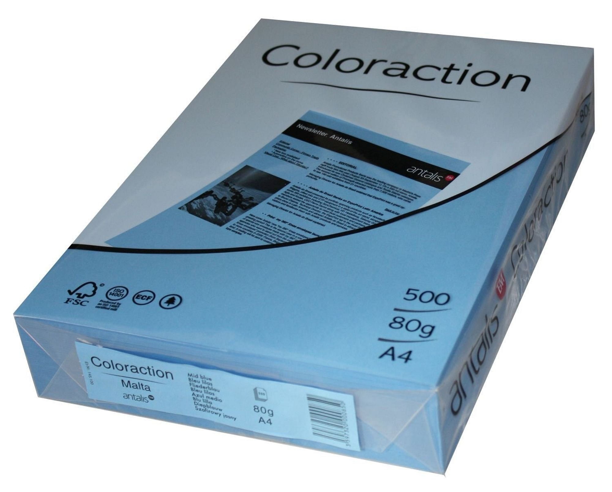 A4 Image Coloraction various colours Printer Paper 50 100 250 500 Shee ...