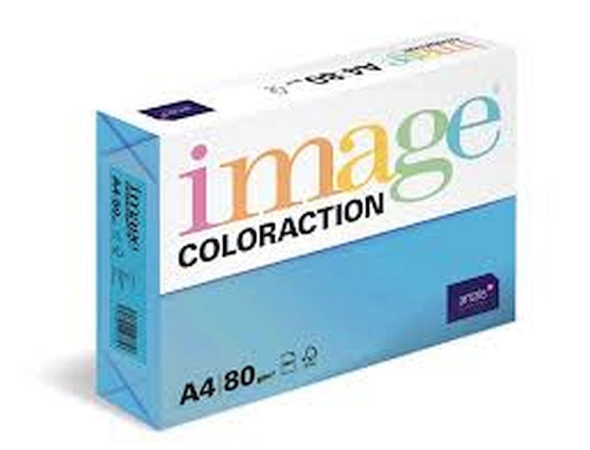 Image Coloraction A4 80gsm Copy Paper - 500 Sheets (1 Ream) Dark Red